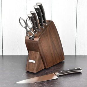 Wusthof IKON Blackwood 7 Piece Slim Knife Block Set