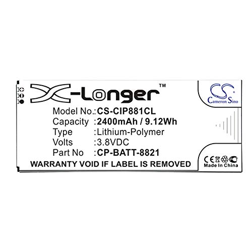 CWXY Replacement for Battery Cisco 74-102376-01, CP-BATT-8821, GP-S10-374192-010H 8800