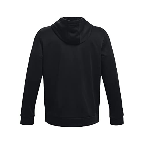 Under Armour Mens ArmourFleece Hoodie , (001) Black / / Black , Medium