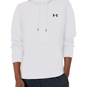 Under Armour Mens ArmourFleece Twist Hoodie , (014) Halo Gray / / Black , Small