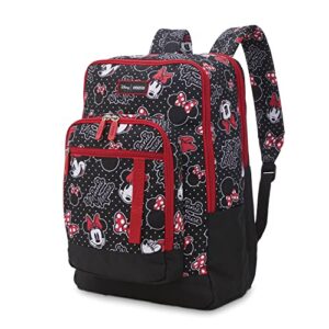 disney backpack, one size, minni mouse red bow