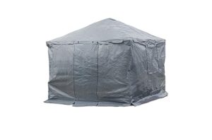 sojag grey universal cover, 12 ft. x 16 ft., outdoor shades