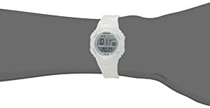 Armitron Sport Women's Quartz Sport Watch with Plastic Strap, White, 14.5 (Model: 45/7088PWT)