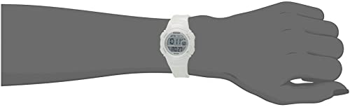 Armitron Sport Women's Quartz Sport Watch with Plastic Strap, White, 14.5 (Model: 45/7088PWT)