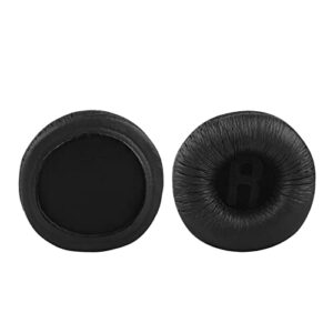 Geekria QuickFit Leatherette Replacement Ear Pads for JBL JR300, JR300BT, T450BT, T500BT, Tune 500, Tune 500BT, Tune 510BT, Tune 600BTNC Headphones Ear Cushions, Headset Earpads (Black)