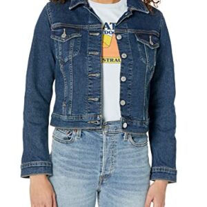 Signature by Levi Strauss & Co. Gold Women's Original Trucker Jacket (Available in Plus Size), (New) Dark Horizon, X-Large