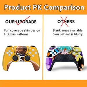 Skins for PS5 Skin Disc Edition Console and Controller Accessories Cover Wraps Basketball Sports Design for Playstation 5 Disc Version