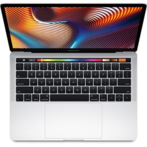 mid 2018 apple macbook pro touch bar with 2.3 ghz intel core i5 (13 inch, 16gb ram, 512gb ssd) silver (renewed)