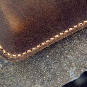 Vintage distressed Leather surface pro x sleeve case for Microsoft surface pro 8 7 6 SPX05S (For Surface Pro 7)