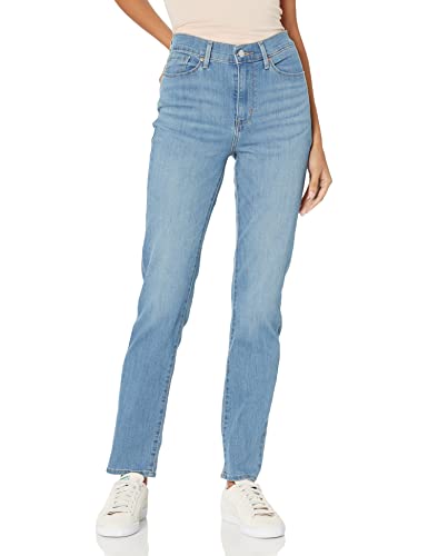 Signature by Levi Strauss & Co. Gold Label Women's High-Rise Straight , (New) Wildcat Canyon 5D, 8 Regular