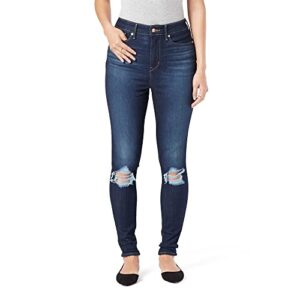 signature by levi strauss & co. gold label women's plus size ultra high-rise jegging, (new) mission vista, 16 short
