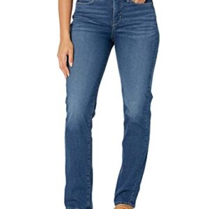 Signature by Levi Strauss & Co. Gold Women's Size Curvy Totally Shaping Straight Jeans (Available in Plus Size), (New) Jackson Square, 22 Short