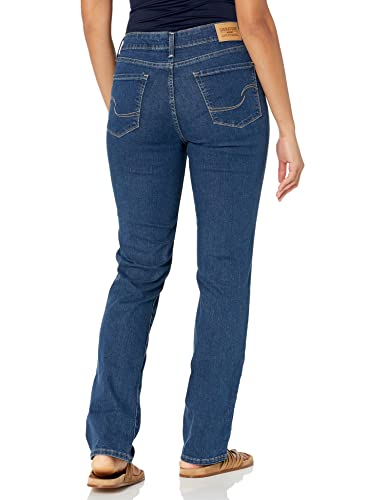 Signature by Levi Strauss & Co. Gold Women's Size Curvy Totally Shaping Straight Jeans (Available in Plus Size), (New) Jackson Square, 22 Short