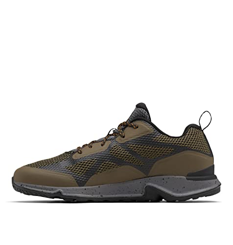 Columbia Men's Vitesse Outdry, Olive Green/Gold Amber, 9.5