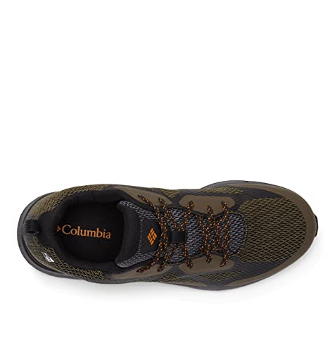 Columbia Men's Vitesse Outdry, Olive Green/Gold Amber, 9.5