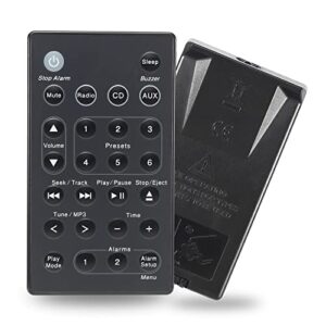 chunghop replacement remote control compatible with bosee wave sound touch music radio system (system i ii iii iv with battery)