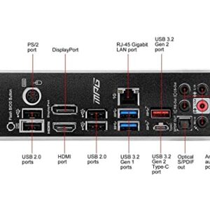 INLAND Performance 1TB NVMe 4.0 M.2 2280 NVMe SSD +AMD Ryzen 5 5600X Desktop Processor Bundle with MSI MPG B550 Gaming Plus ATX Gaming Motherboard