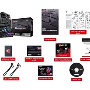 INLAND Performance 1TB NVMe 4.0 M.2 2280 NVMe SSD +AMD Ryzen 5 5600X Desktop Processor Bundle with MSI MPG B550 Gaming Plus ATX Gaming Motherboard