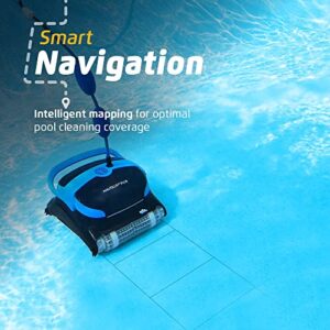 Dolphin Nautilus CC Plus Robotic Pool Vacuum Cleaner with Wi-Fi Control — Wall Climbing Capability  — Top Load Filters for Easy Maintenance — Ideal for Above/In-Ground Pools up to 50 FT in Length