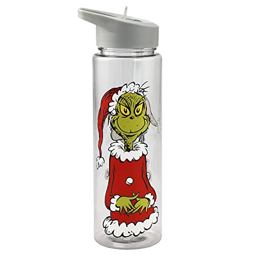 Dr. Seuss The Grinch Holiday 24 oz Single Wall UV Water Bottle