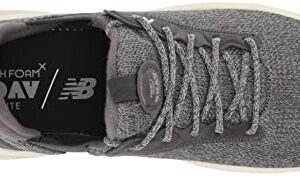 New Balance Men's Fresh Foam Roav Elite V1 Running Shoe, Magnet/Sea Salt, 13 Wide