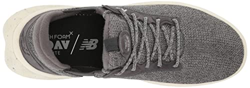 New Balance Men's Fresh Foam Roav Elite V1 Running Shoe, Magnet/Sea Salt, 13 Wide