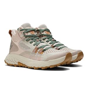 New Balance Women's Fresh Foam X Hierro V1 Mid-Cut Trail Running Shoe, Timberwolf/Dusted Clay, 7.5