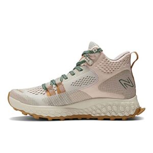 New Balance Women's Fresh Foam X Hierro V1 Mid-Cut Trail Running Shoe, Timberwolf/Dusted Clay, 7.5