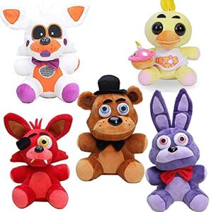 five night plushies 7inch five night plush toys - light springtrap bonnie foxy toy bonnie stuffed animal doll foxy plush