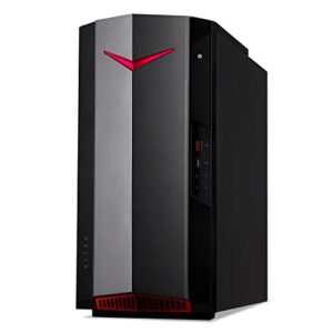 Acer Nitro 50 N50-620-UA14 Gaming Desktop | 11th Gen Intel Core i5-11400F 6-Core Processor | NVIDIA GeForce GTX 1650 | 8GB DDR4 | 512GB NVMe M.2 SSD | Intel Wi-Fi 6 AX201 | Windows 11 Home