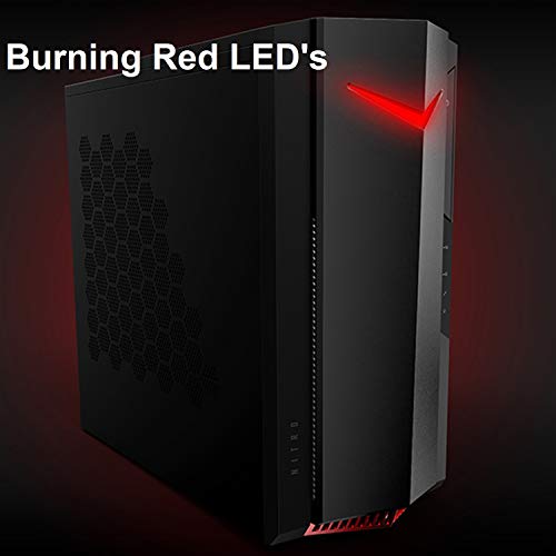 Acer Nitro 50 N50-620-UA14 Gaming Desktop | 11th Gen Intel Core i5-11400F 6-Core Processor | NVIDIA GeForce GTX 1650 | 8GB DDR4 | 512GB NVMe M.2 SSD | Intel Wi-Fi 6 AX201 | Windows 11 Home