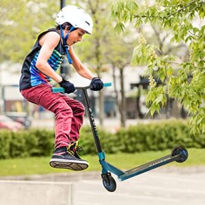 Lightweight Kick Stunt Scooter - Lab Tested Safety Certified Street Freestyle Trick Scooter w/Alloy Deck, High Impact Wheels, ABEC-9 Bearing, HIC System - for Kids & Teens (Gravity in Aliens)