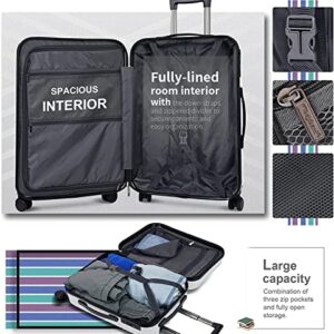 Feybaul Luggage Sets (Only 28in Expandable)Carry on Suitcase with Spinner Wheels