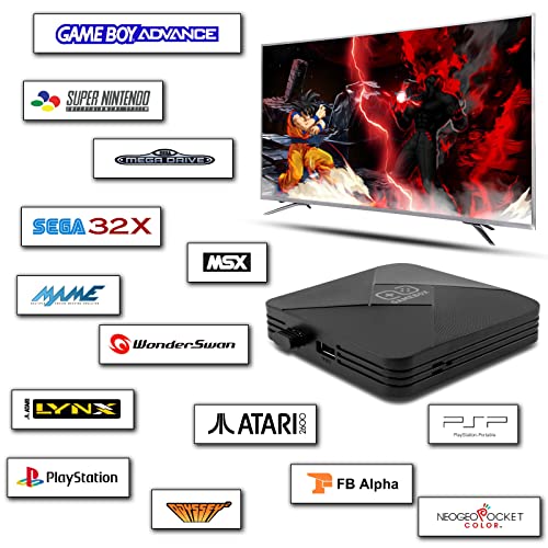 64G Wireless Retro Game Console 30000+ Games Classic Video Game Consoles with 2 Wireless Controllers for 4k TV HD Output