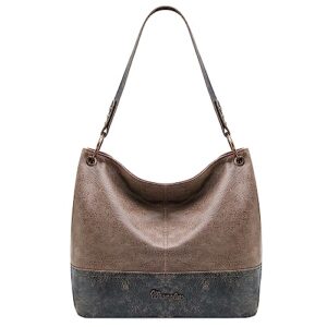 wrangler hobo bags for women leather tote bag shoulder bag top handle satchel purses and handbags wg20-918kh