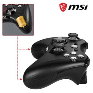 MSI Gaming Wired Dual Vibration Gaming Controller for PC and Android (Force GC20 V2)