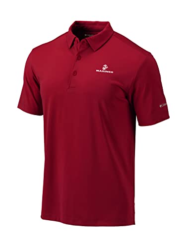 Columbia Golf Men's United States Marine Corp Logo Drive Polo (Medium)