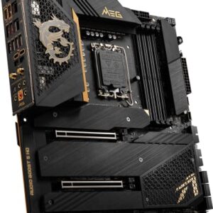 MSI MEG Z690 ACE Gaming Motherboard (E-ATX, 12th Gen Intel Core, LGA 1700 Socket, DDR5, Thunderbolt 4, PCIe 5, Dual 2.5G LAN, M.2 Slots, Wi-Fi 6E)