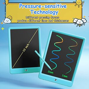 LCD Writing Tablet 10 Inch Colorful Screen Drawing Tablet for Kids Deals, Reusable and Portable Toddler Educational Toys for 3 4 5 6 Years Old Boys and Girls