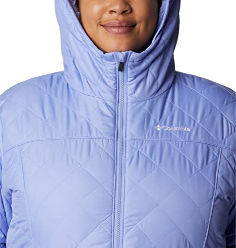 Columbia Women's Copper Crest Hooded Jacket, Serenity, Small