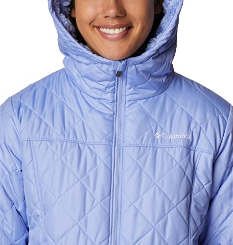 Columbia Women's Copper Crest Hooded Jacket, Serenity, Small