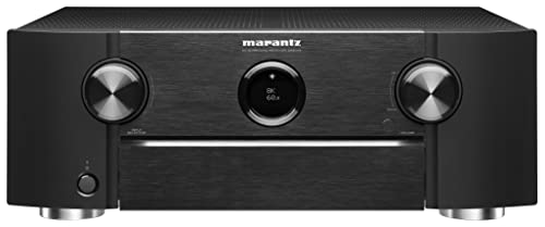 Marantz SR6015 9.2 Channel 8K AV Receiver with 3D Audio, HEOS Built-in and Voice Control (Renewed)