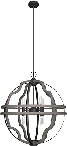 Hunter Fan Company 19226 Stone Creek Pendant Light, Noble Bronze