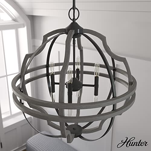 Hunter Fan Company 19226 Stone Creek Pendant Light, Noble Bronze