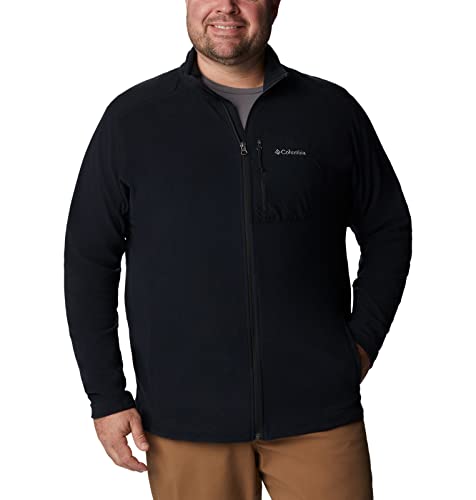 Columbia Men's Klamath Range Full Zip, Black, X-Large