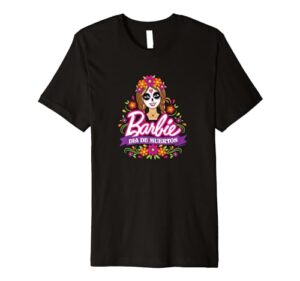 barbie - dia de muertos premium t-shirt