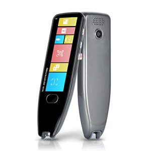 scanning translator device with camera, scanner language translator pen for spanish, german, japanese, english, chinese, russian/online 116 languages speak & translate/scan text