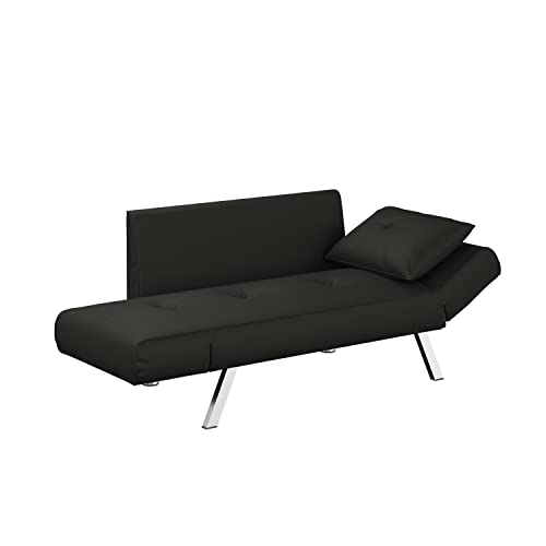 Serta Marin Convertible Sofa, Black