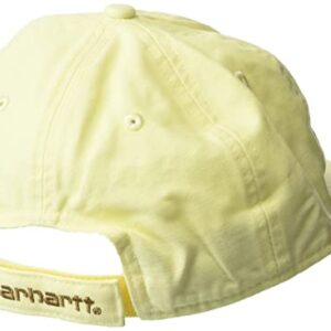 Carhartt Men's Canvas Cap, Pale Sun, 1X