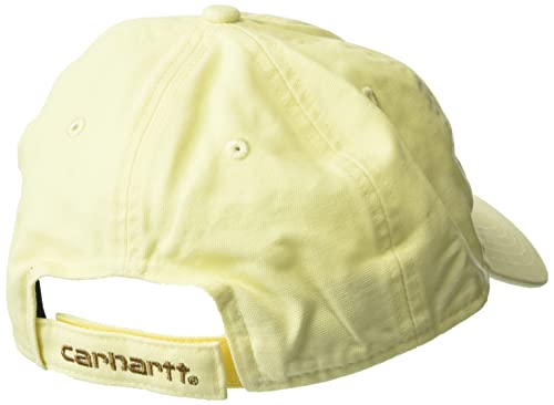 Carhartt Men's Canvas Cap, Pale Sun, 1X